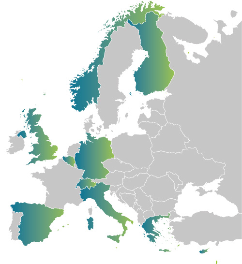 Consortium map